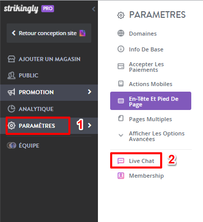 Ajoutez Un Chat En Direct Votre Site Strikingly Strikingly Centre