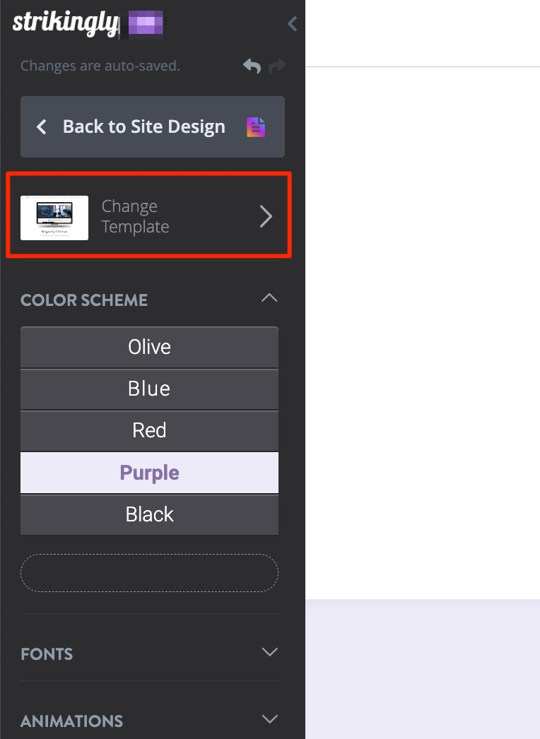 Change Your Site's Colors Using Styles –  Support