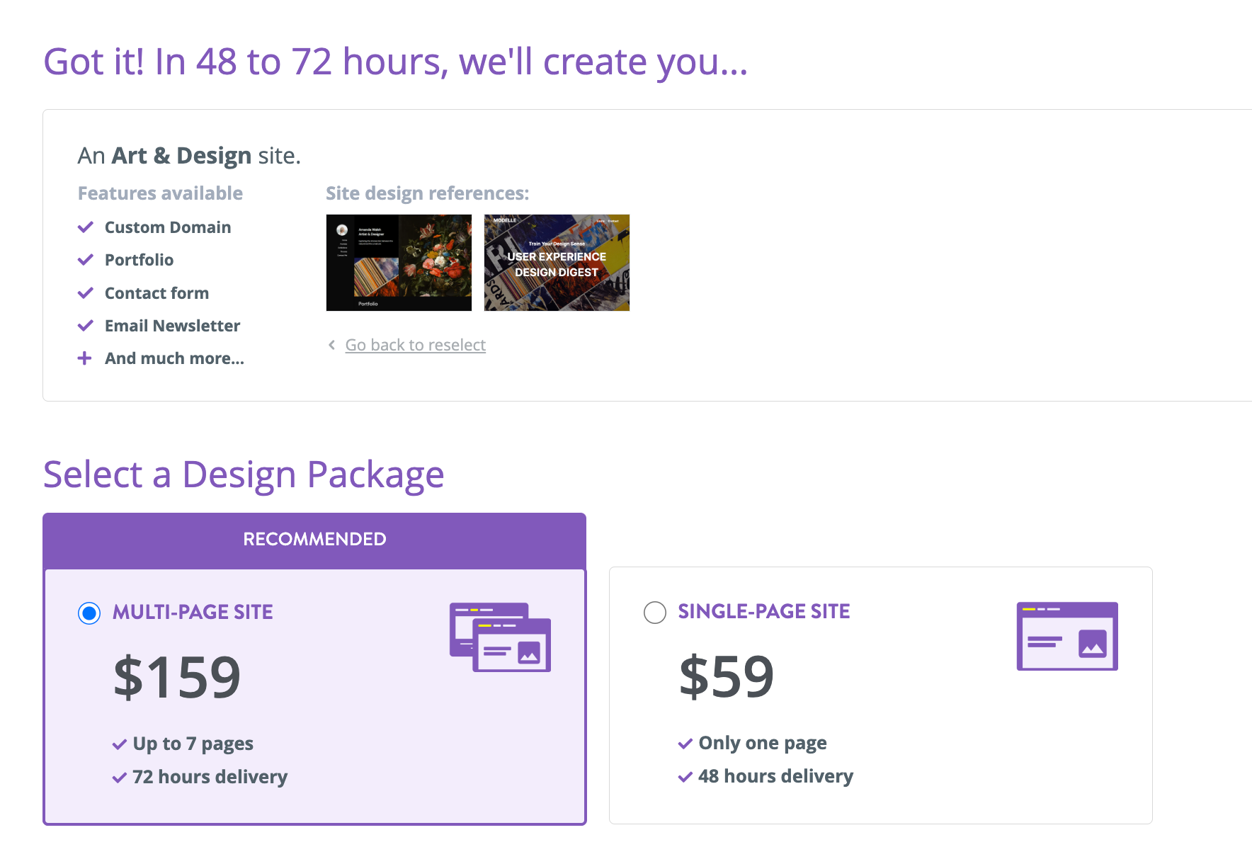 Strikingly's Kickstart Program – Strikingly Help Center