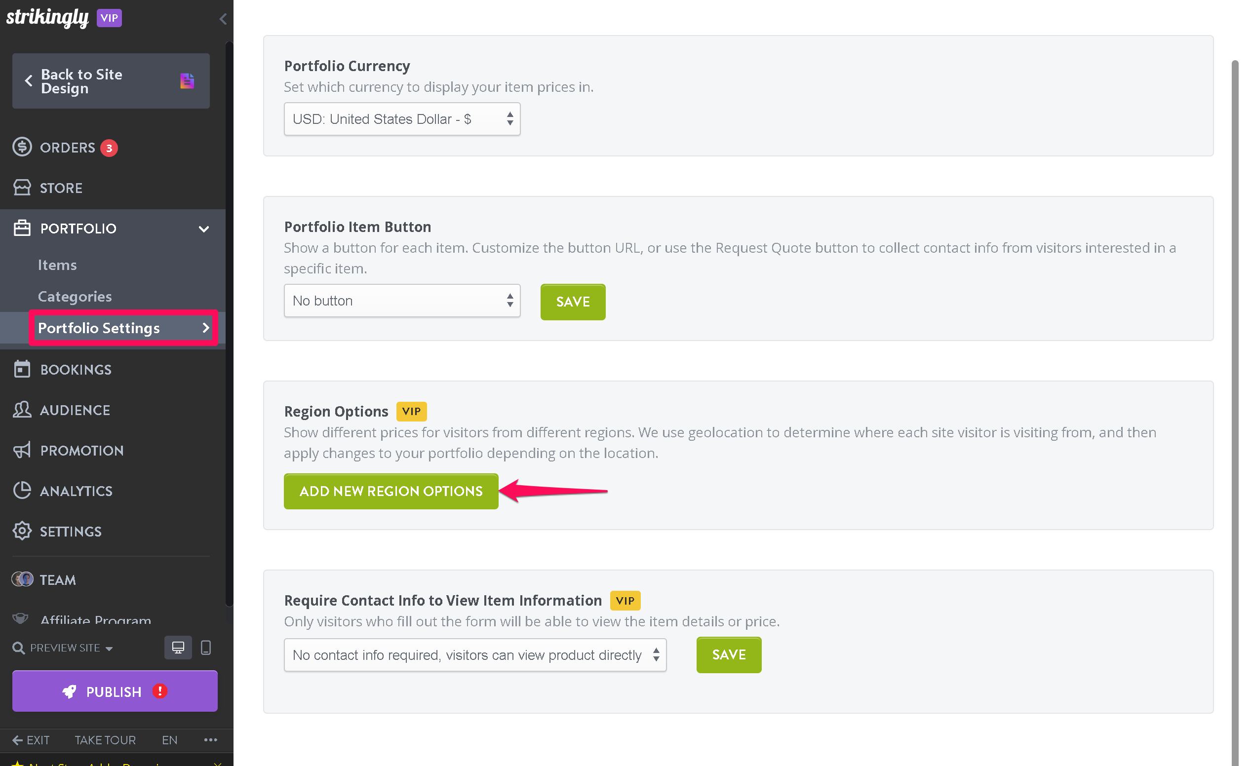 Showcase Your Product – Strikingly Help Center