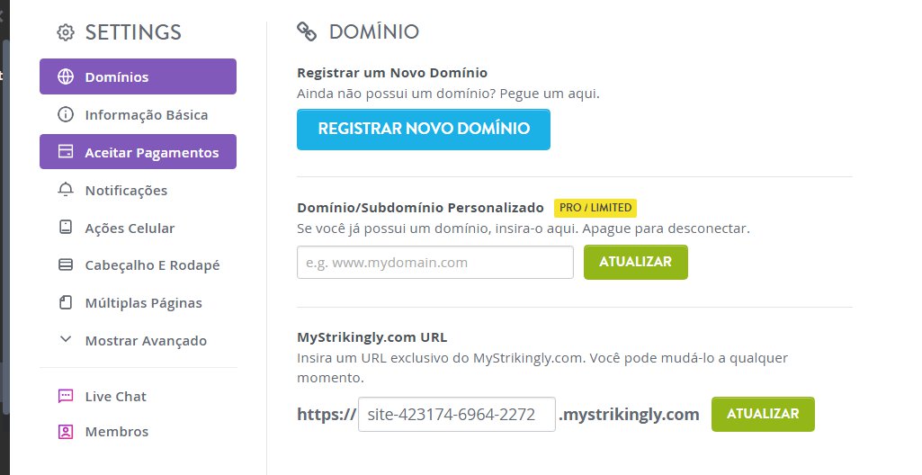 Site exclusivo para Membros