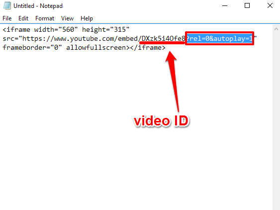 Youtube iframe autoplay