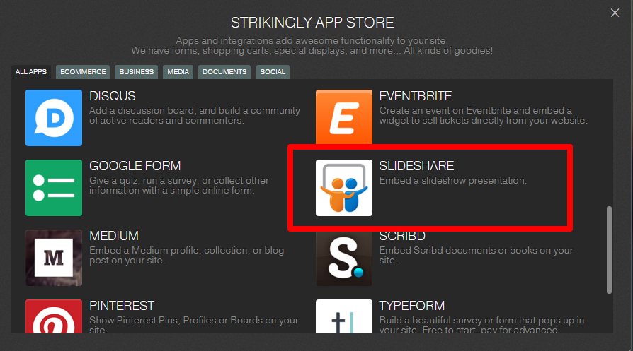 what is slideshare app